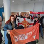 Manchester United - Arsenal s vlajkou