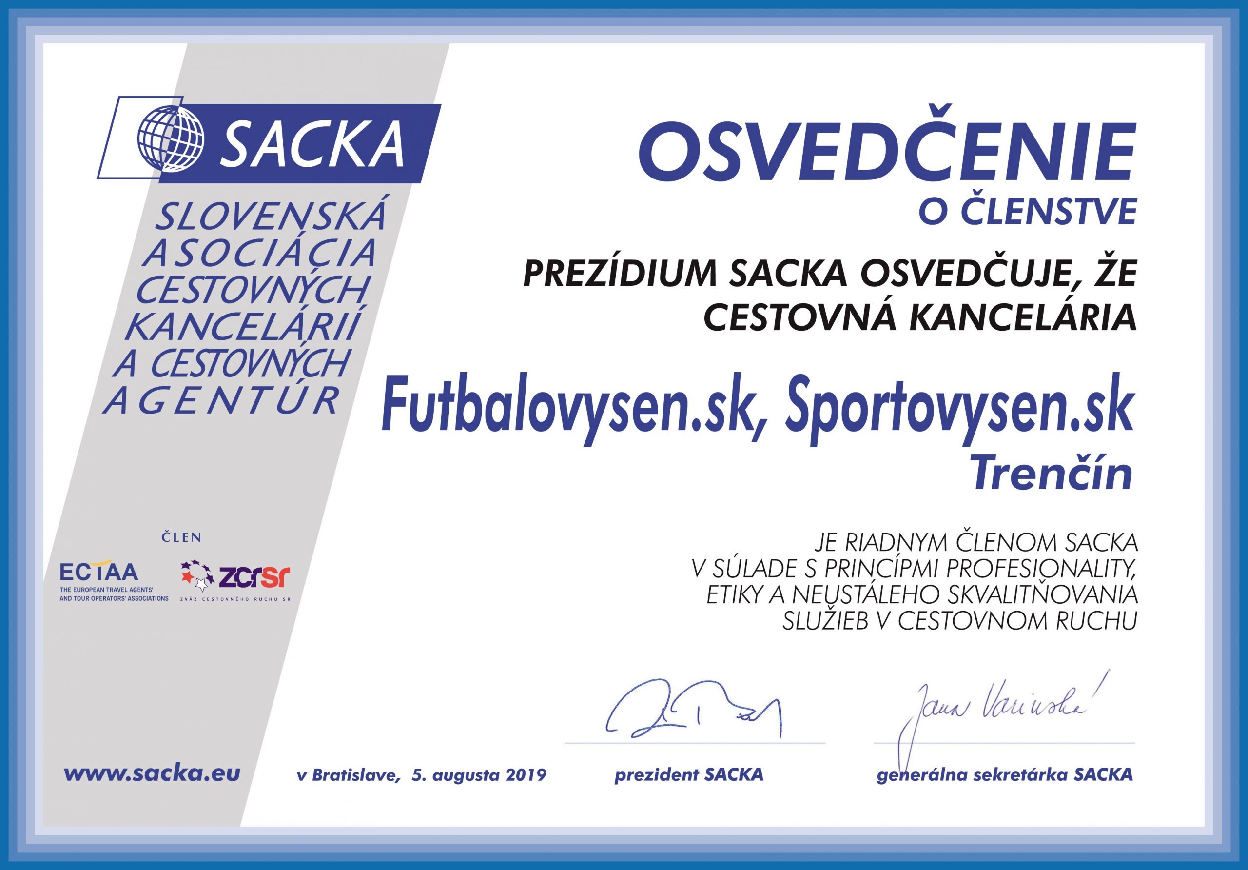SACKA_Certifikat